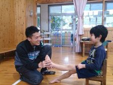 すこやか整骨院足の計測会
