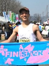 初心者ランナー臼井